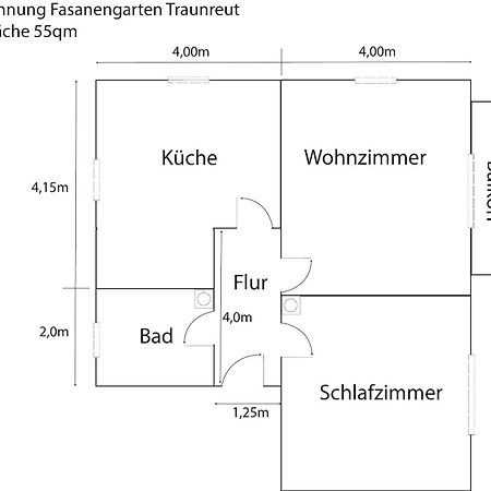 Fasanengarten In Traunreut Esterno foto